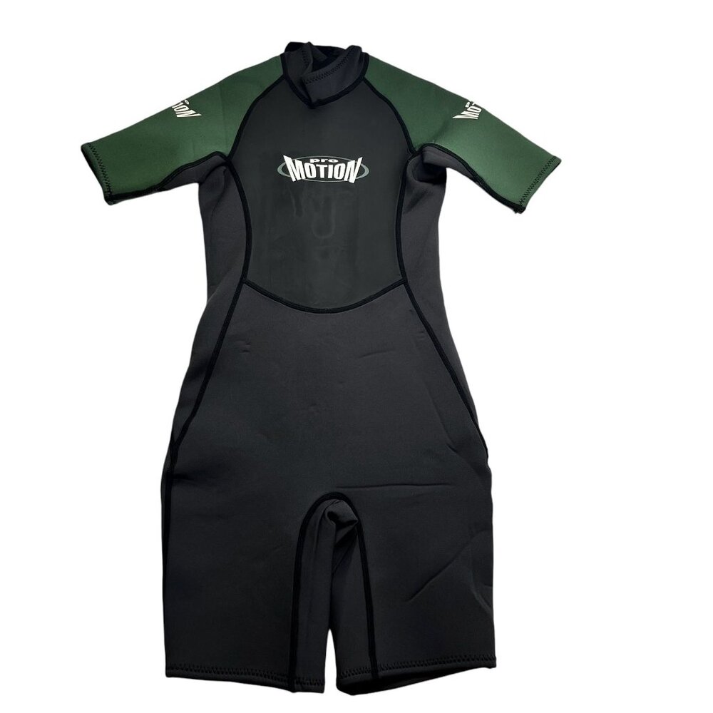Promotion Kids Shorty Wetsuit Size KS Black and Green